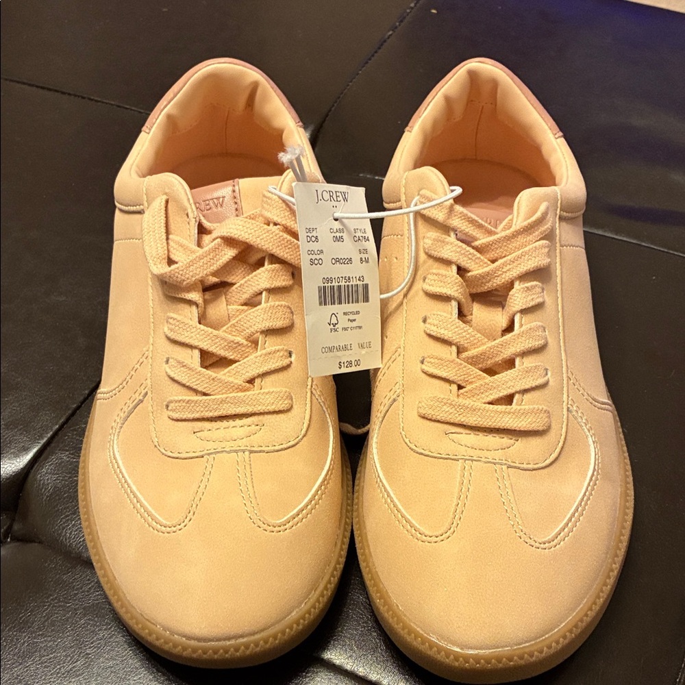 J. Crew Peach Athletic Shoes
